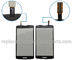 High resolution Single Card LG L80 Cell Phone Digitizer Black / White