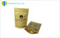 Coffee Bean sealable coffee bags With Valve , stand up pouch bags