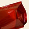 Ziplock ล่างเป้าเสื้อกางเกงสีแดงลุกขึ้นยืนถุงที่มีซิป / พลาสติกบรรจุภัณฑ์ถุงชา