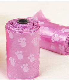 Colorful Dog Poop Bags With Customized Printing In Roll