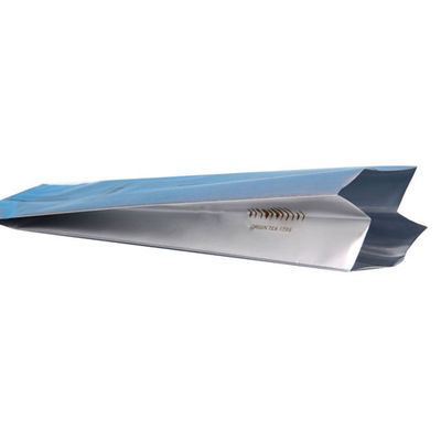 OEM Aluminum Foil Gusset Bag For Dry Food, Aluminum Foil Packaging Bags / Pouches For Tea