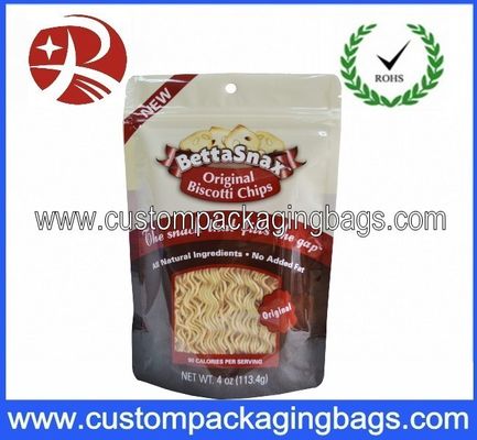 ขวดพลาสติกกลมด้านล่างมีถุงพลาสติก Ziplock