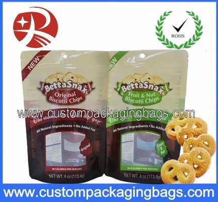 ขวดพลาสติกกลมด้านล่างมีถุงพลาสติก Ziplock