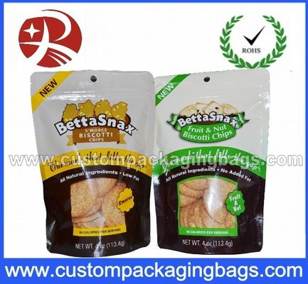 ขวดพลาสติกกลมด้านล่างมีถุงพลาสติก Ziplock