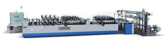 Laminated Pouch Plastic Bag Making Machine For High Speed PLC Controlled