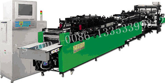 Laminated Pouch Plastic Bag Making Machine For High Speed PLC Controlled