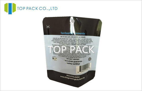 การพิมพ์แม่พิมพ์พลาสติกขึ้นถุงที่ไม่มีซิปสำหรับสมุนไพร 10mg
