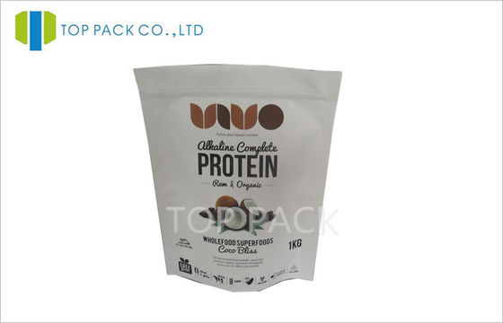 พลาสติกที่มีสีสันขึ้นยืนถุงที่มี Zip Lock Food Grade