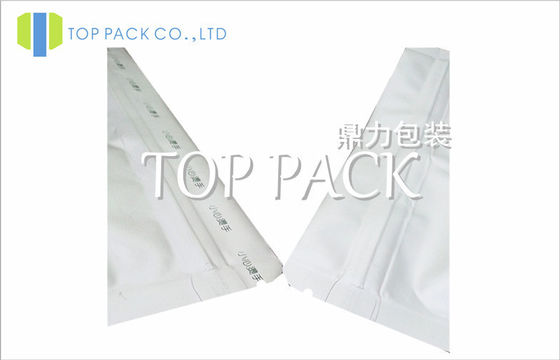 อลูมิเนียมฟอยล์ยืนขึ้นถุงอาหารด้วย Ziplock 80micron - 200micron