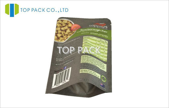 MOPP / VMPET พิมพ์ขึ้นยืนกระเป๋า Foil เคลือบเพื่อสุขภาพอาหาร 50 กรัม