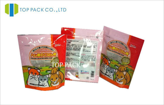 ผ้าโพกศีรษะ Moisture Proof สีสันสดใสพิมพ์ลงบน Pouches Resealable Zip Tears