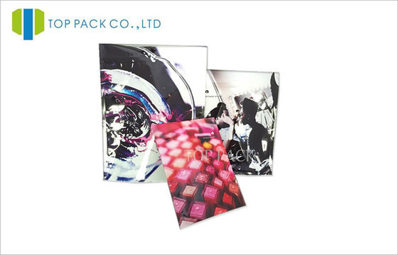 พิมพ์ขึ้นยืนขึ้นถุงพลาสติกเคลือบฟิล์ม Ziplock 120mic