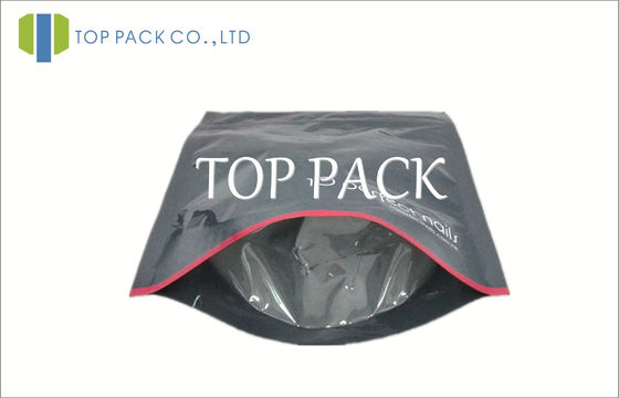กาแฟพิมพ์ขาตั้งถุงขึ้นด้วยซิปล็อค PET / AL / PE Multilayer Laminated