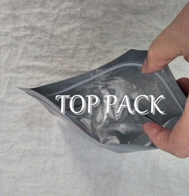 กาแฟพิมพ์ขาตั้งถุงขึ้นด้วยซิปล็อค PET / AL / PE Multilayer Laminated
