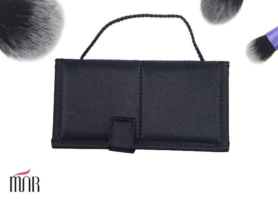 Flat Top Travel Makeup Brush Set / Private Label Makeup Brushes With Portable Pouch