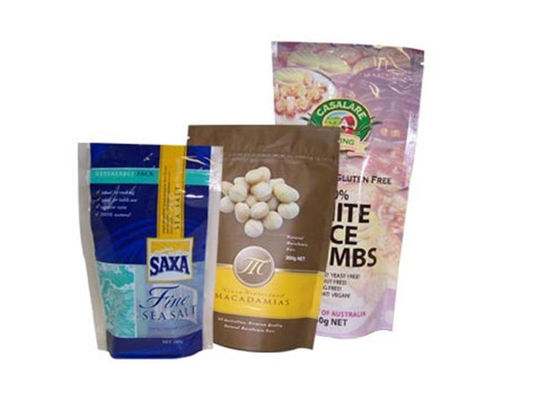 Eco Friendly Personalised Plastic Resealable Plastic Bags , Ziploc Snack Bag