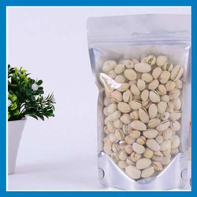 PE AL PET Glossy Surface Sealed Resealable Plastic Bags 200g 250g 500g