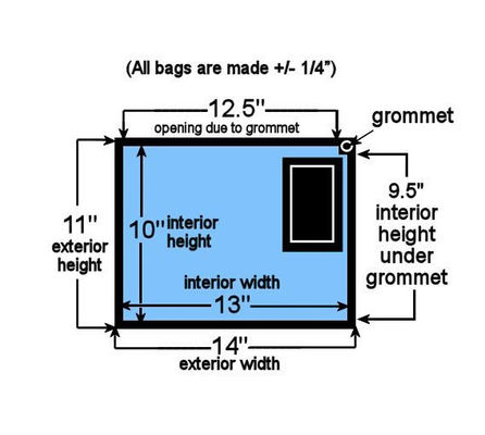 Clear Vinyl Large Zipper  Bank Bags  Can Use the Looping Lock with Zipper Puller 