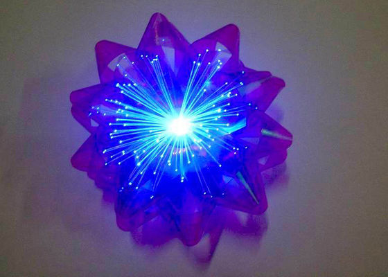 3.5Inch Iridescent LED Ribbon Bowin for Gift packaging and Christmas decorations
