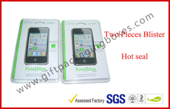 Fashion Clear Clamshell Plastic Packaging Boxes, Offset Printing Plastic Blister Packaging