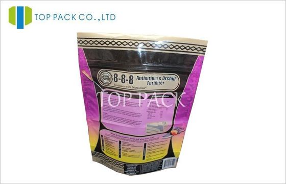พลาสติกขึ้นถุงบรรจุภัณฑ์สำหรับปุ๋ย, PET / PE 2 ชั้น 2lb 4lb 8lb
