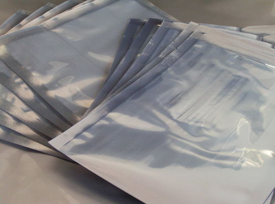 การพิมพ์แบบกำหนดเอง Ziplock แผ่นเดียวด้านหนึ่งใสใส VMPET / ถุงอลูมิเนียมฟอยล์ถุงพลาสติกฟอยล์บรรจุภัณฑ์