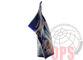 Stand Up Snack Packaging Bags , flat bottom stand up pouch with zipper for nuts