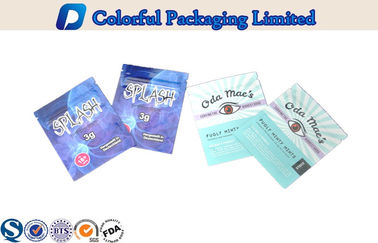 Aluminum lined stand up zipper pouch bags For Herbal Tea Leaves Packing