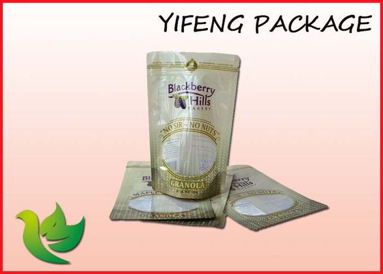 Chocolate / Candies Plastic Stand Up Pouches For Food Flexible Packing 16oz 12oz