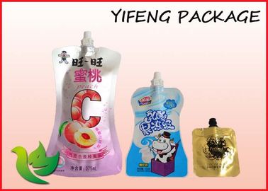 Doypack Aluminum Foil Spout Pouch With Center Spout For liquid 400ml
