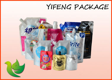 Customized Design Stand Up Spout Pouch For Liquid Food Packaing