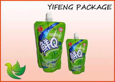Plastic Stand Up Spout Pouch 500ml For Wine Juice Beverage Shampoo