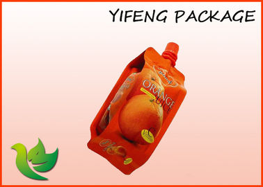 Plastic Tomato Sauce Pouch Leak Proof Spout Bag Packaging 9 Colors Printed