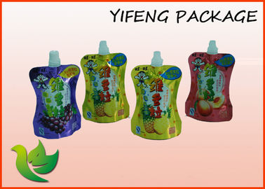 Customized Stand Up Aluminum Foil Bag With Spout For Liquid Packaging