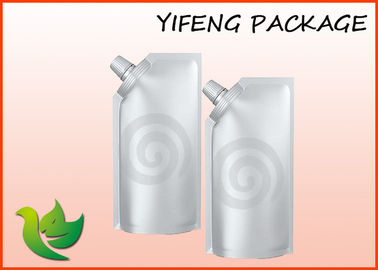 Customized Stand Up Aluminum Foil Bag With Spout For Liquid Packaging
