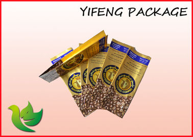 250G Side Gusset Coffee Packaging Bag With Printing / Foil Coffee Bag