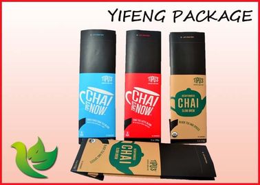 Tin Tie Coffee Packaging Bags Paper Stand Up Flat Bottom Pouch 3 Layers