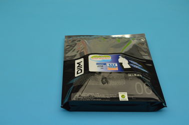 Eco Friendly Zipper Pouch Packaging Resealable Garment For T-Shirt