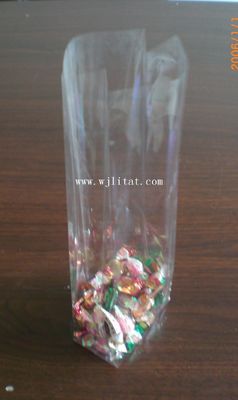 Clear Chocolate Food Packaging Pouch / Christmas Cello Gift Bag