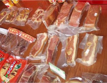 Heat Sealing Fish Food Pouch Packaging Bag With Hanger Hole