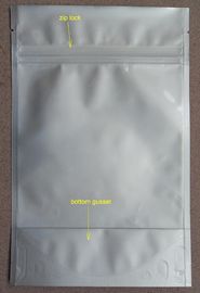 ถุง Ziplock ฟอยล์ผลไม้อบแห้งยืนขึ้นถุงที่มีหน้าต่างโปร่งใส