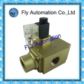 กระเป๋าบรรจุ Mechine ลมโซลินอยวาล์วก้านประเภททองเหลืองร่างกาย G1 / 2 &quot;