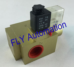 กระเป๋าบรรจุ Mechine ลมโซลินอยวาล์วก้านประเภททองเหลืองร่างกาย G1 / 2 &quot;
