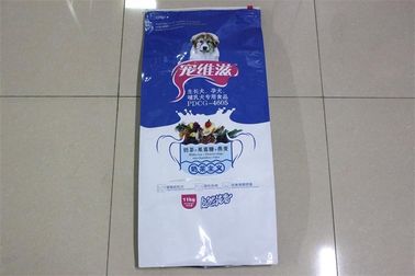 Innovative Food Packaging Slider Zipper Bags for Cat , Fish , Dog Food